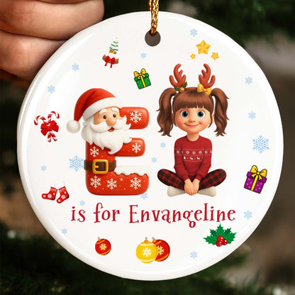 Celebrating Holiday Spirit With Santa and Snowflakes