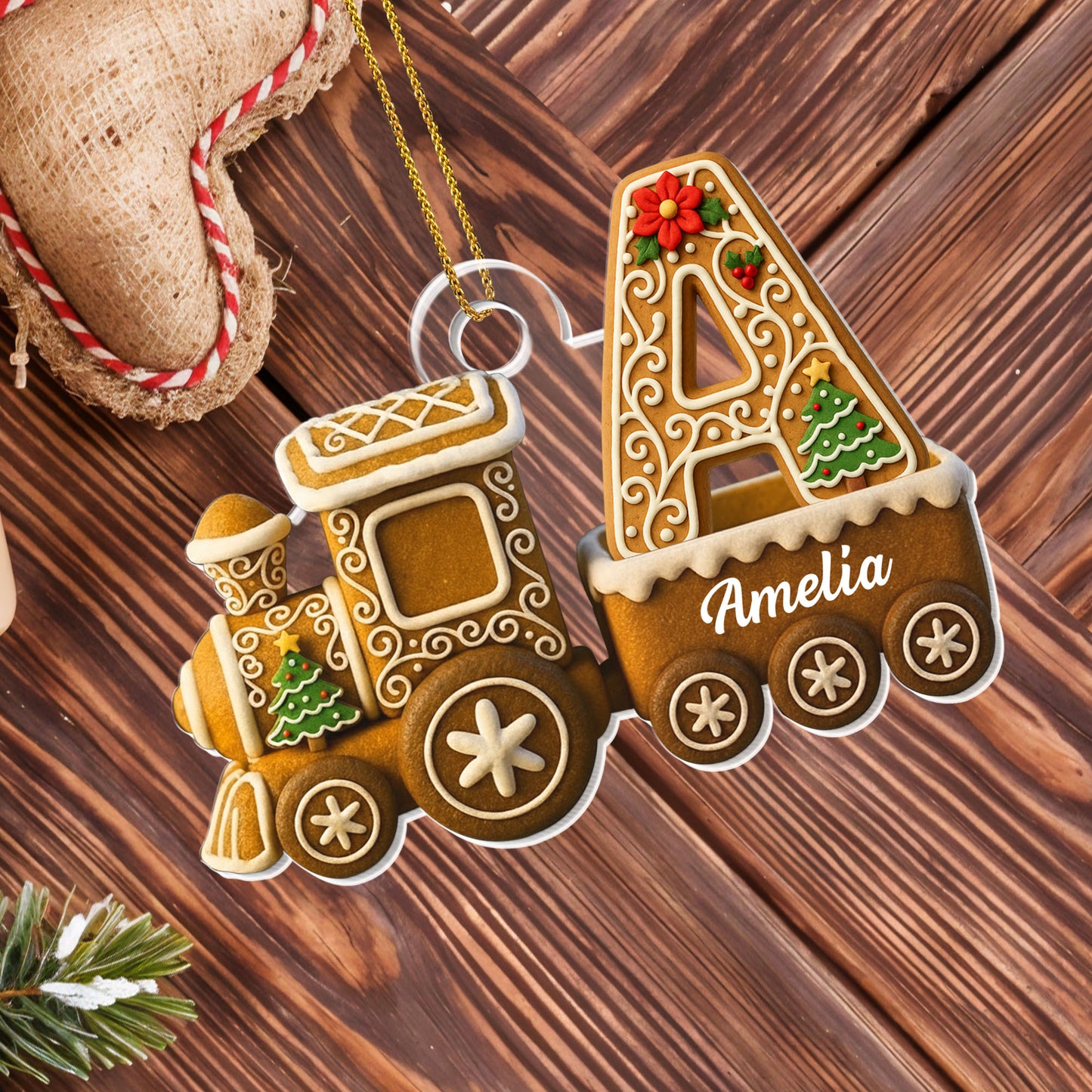 Celebrate The Sweetest Memories With Gingerbread Christmas Train