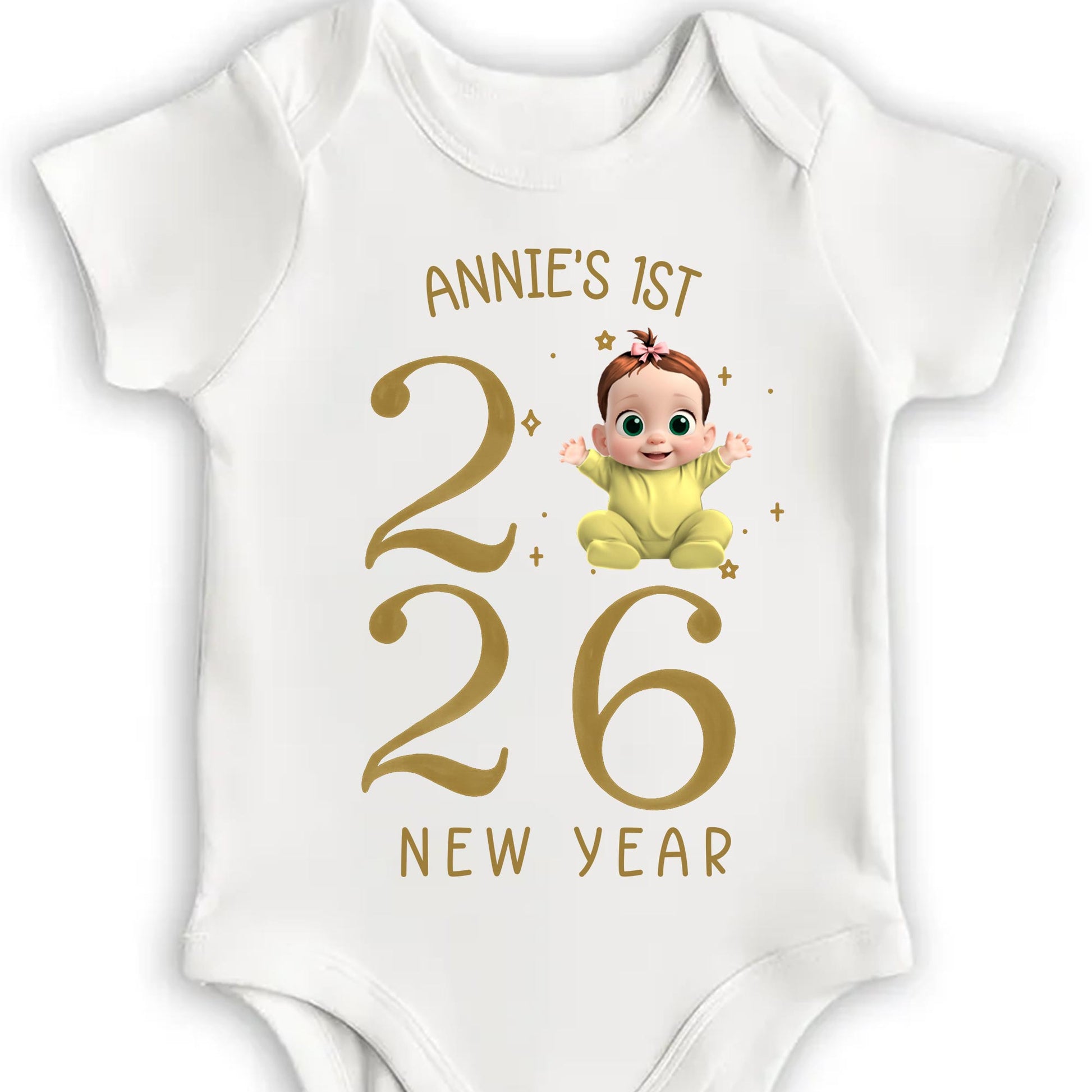 Celebrate Baby's New Year With Cute Baby Design