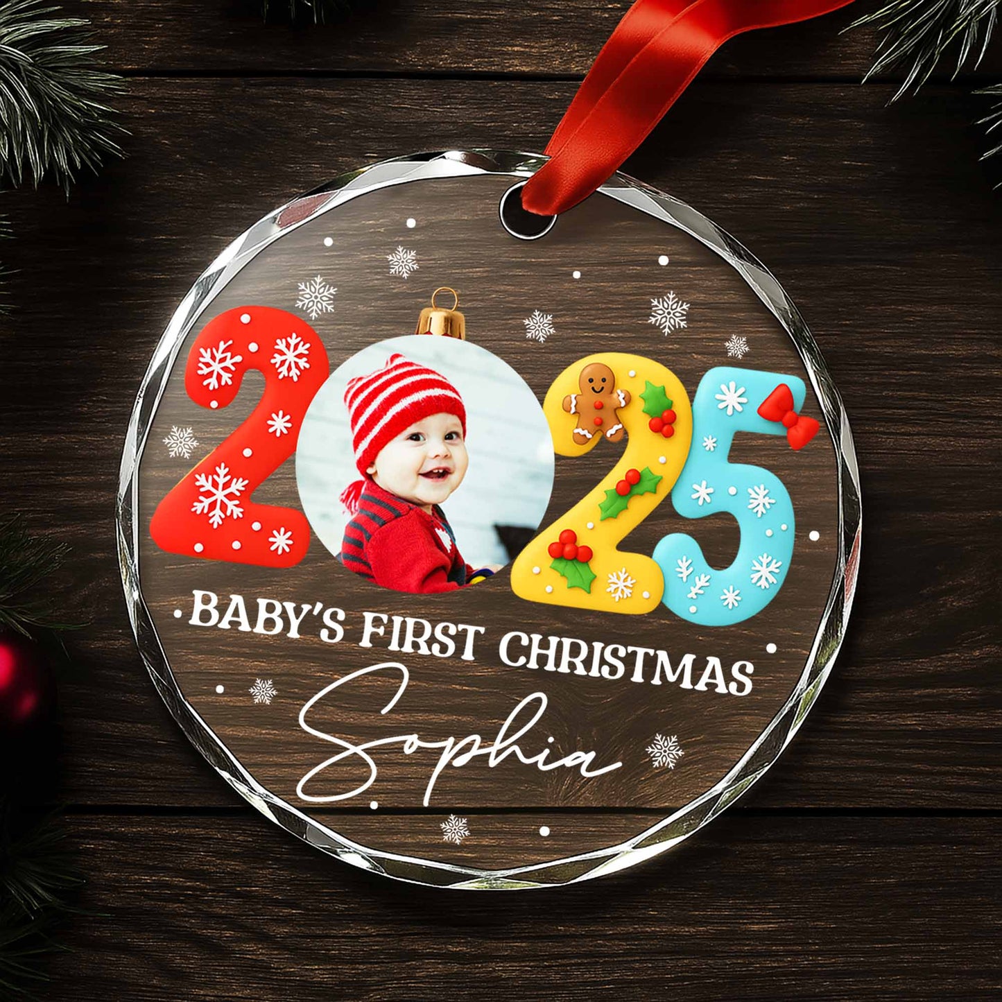 Baby's First Christmas, Baby And Holiday Decor