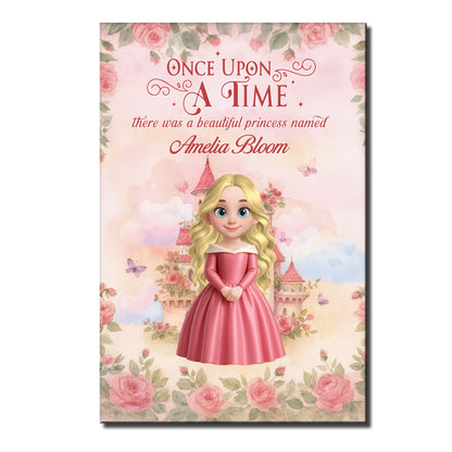 Once Upon A Time, Beautiful Princess And Roses