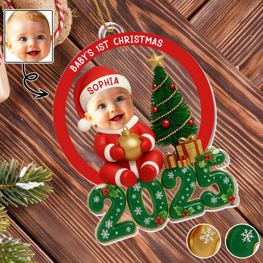 Baby's 1st Christmas, Tree and Gifts