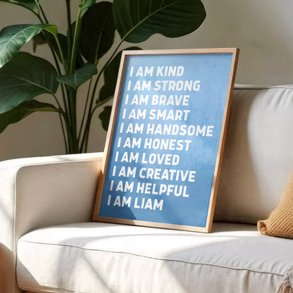 I Am Kind, Strong, Brave, The Ultimate Affirmation Poster