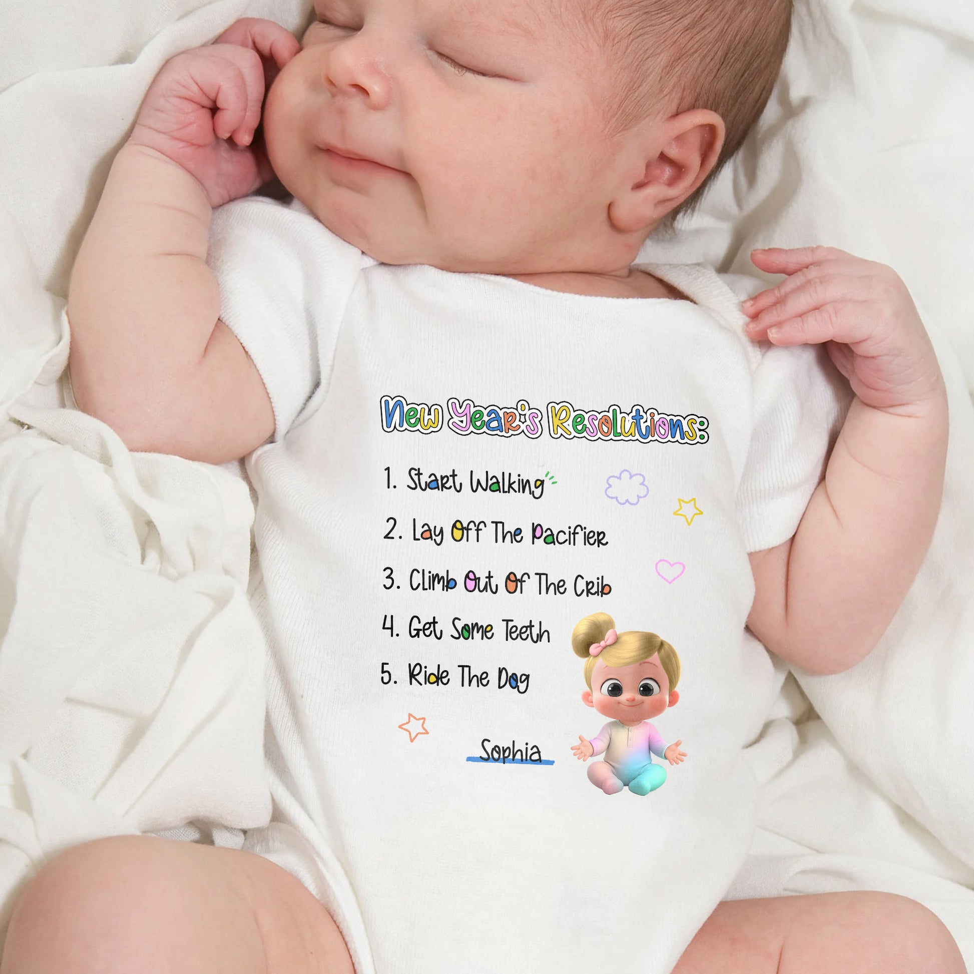 New Year's Resolutions: Start Walking And More, Baby Doll