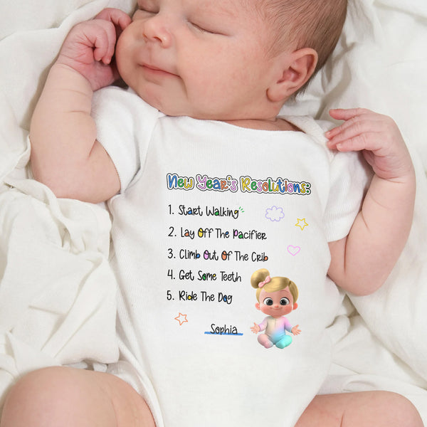 New Year's Resolutions: Start Walking And More, Baby Doll