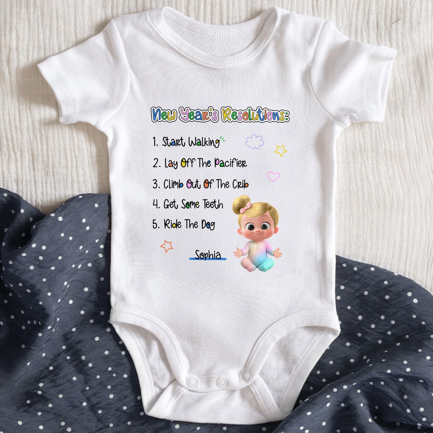 New Year's Resolutions: Start Walking And More, Baby Doll