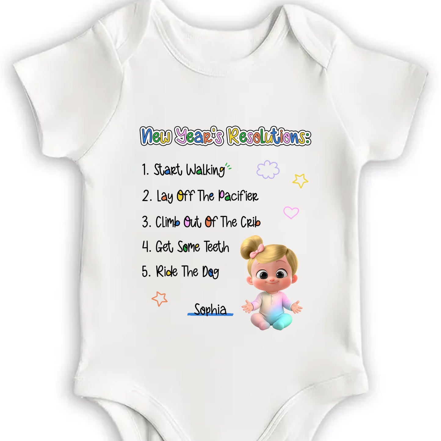 New Year's Resolutions: Start Walking And More, Baby Doll