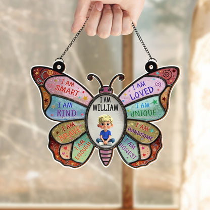 I Am Smart, I Am Kind, Positive Affirmations Butterfly