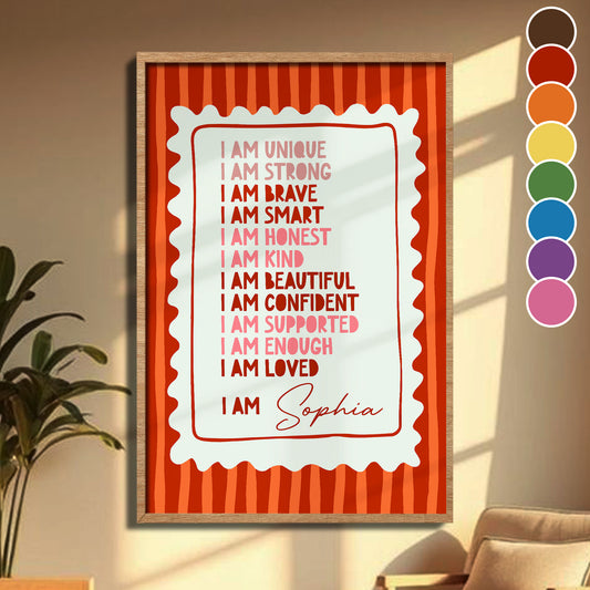 I Am Unique, I Am Strong, Personal Empowerment and Affirmation