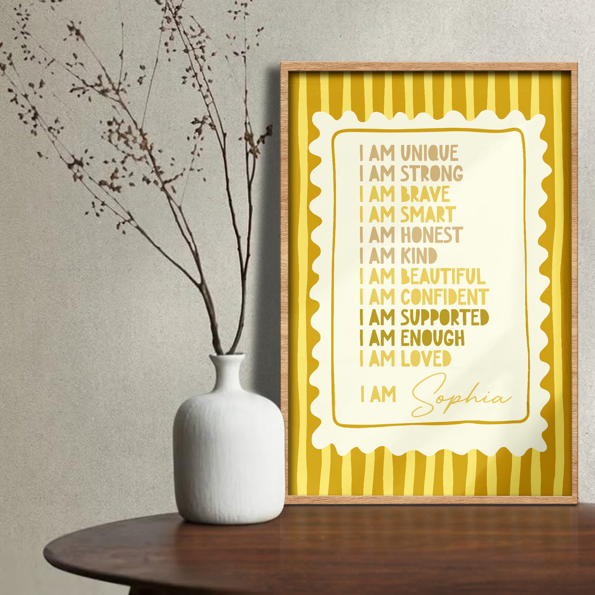 I Am Unique, I Am Strong, Personal Empowerment and Affirmation