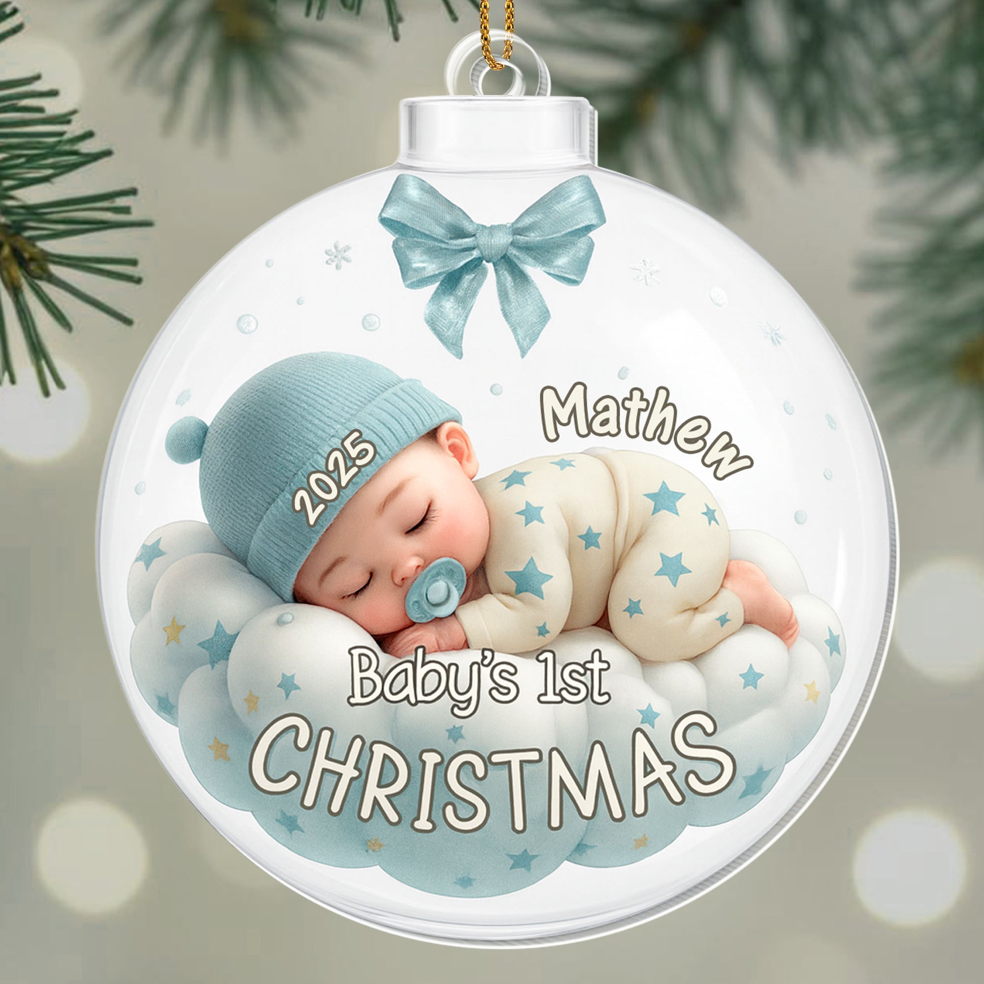 Baby's 1st Christmas Stars And Dreams