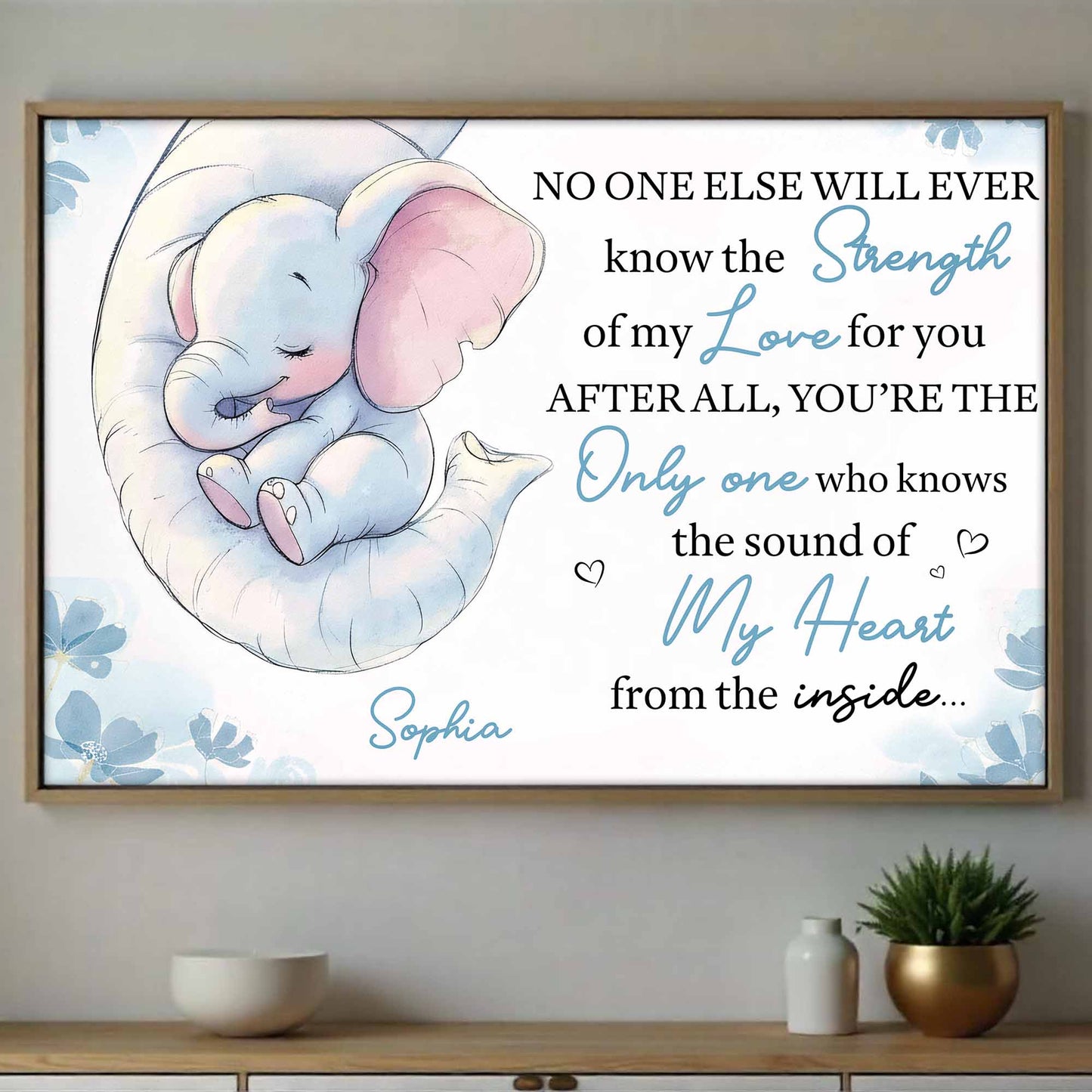 Strength Of My Love, Elephant And Flowers