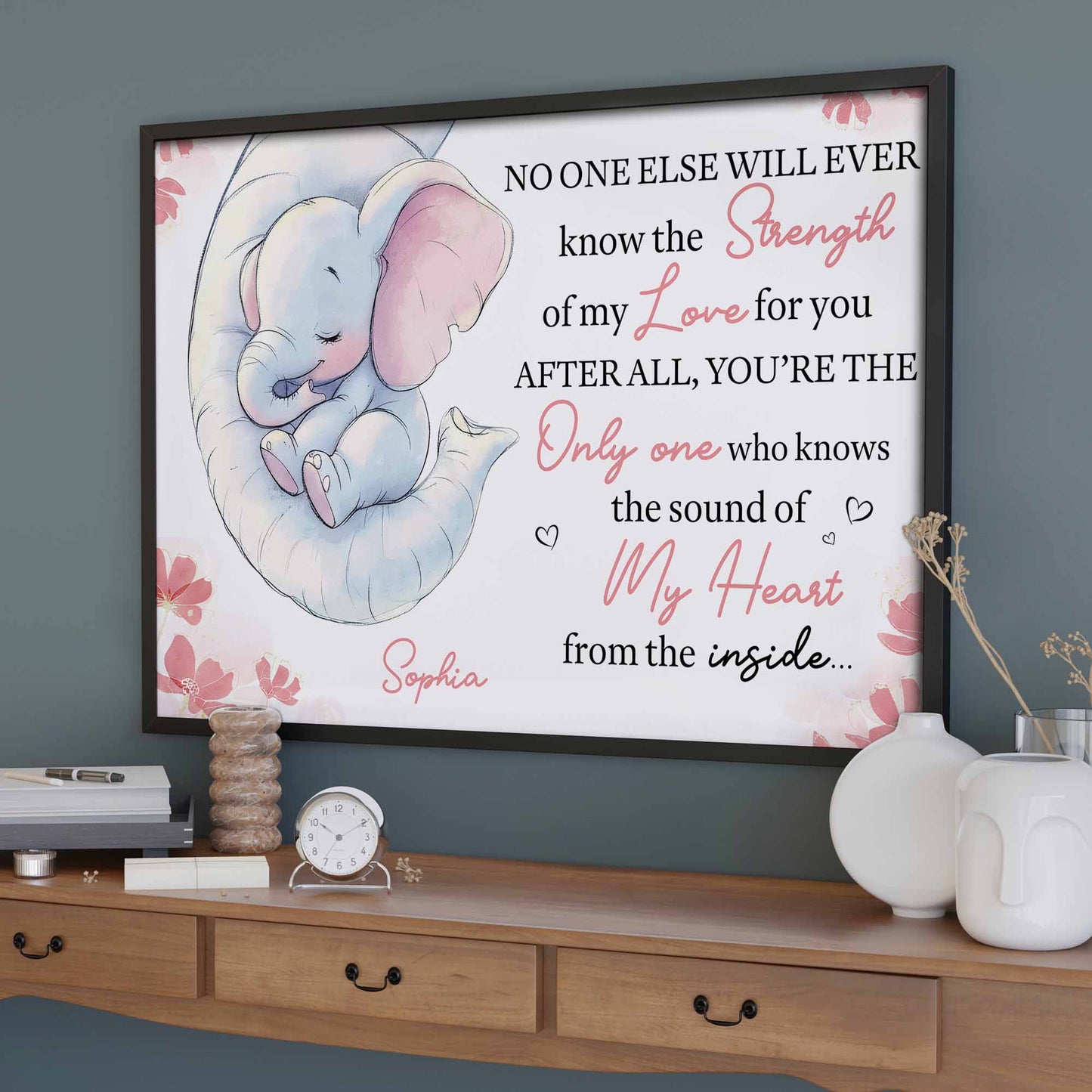 Strength Of My Love, Elephant And Flowers