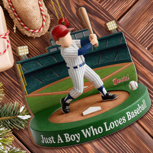 Just A Boy Who Loves Baseball And Sports