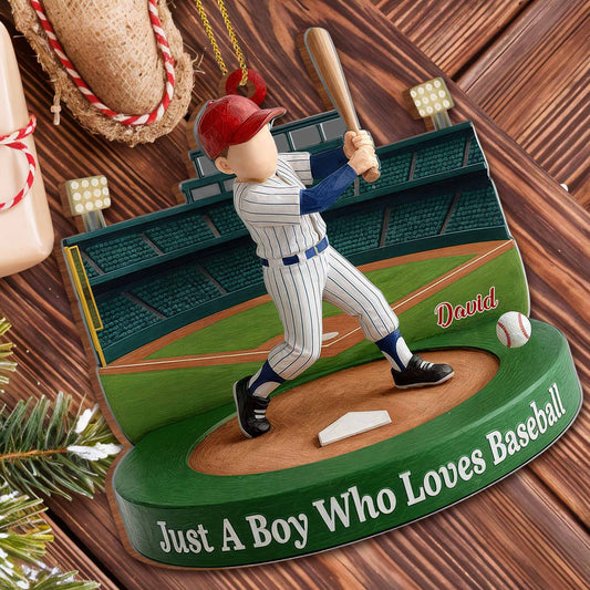 Just A Boy Who Loves Baseball And Sports