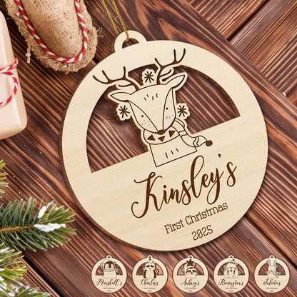 Celebrate Your First Christmas With This Cute Reindeer