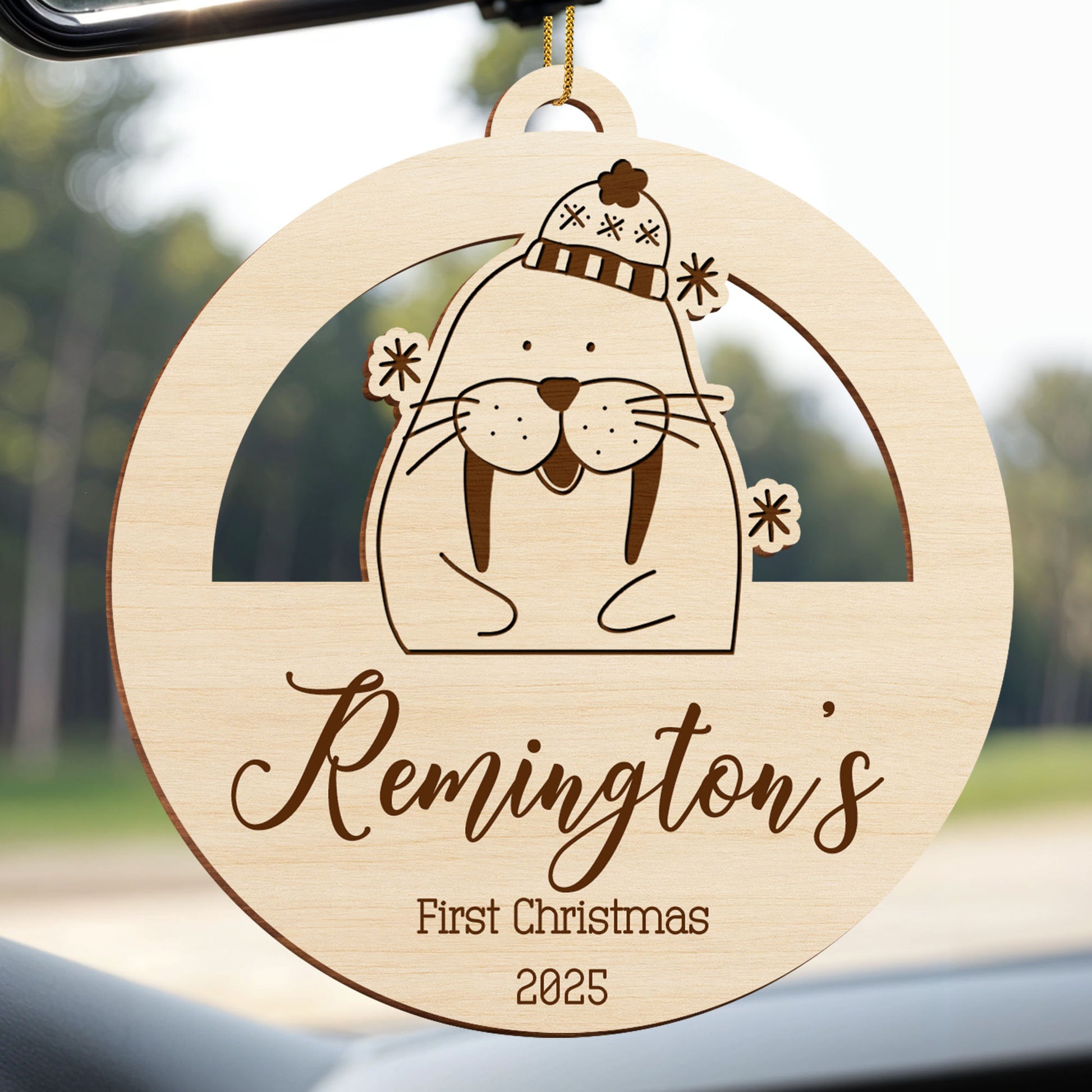 Celebrate Your First Christmas With This Cute Reindeer