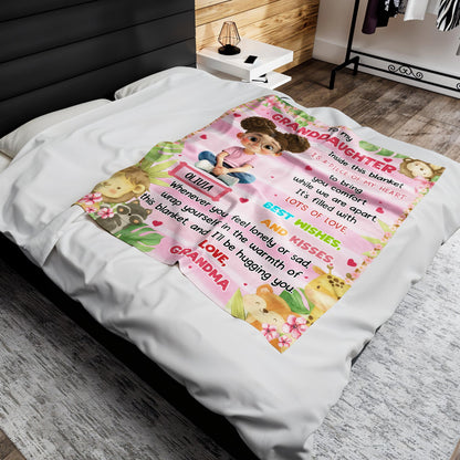 To My Granddaughter, Love And Comfort From Grandma