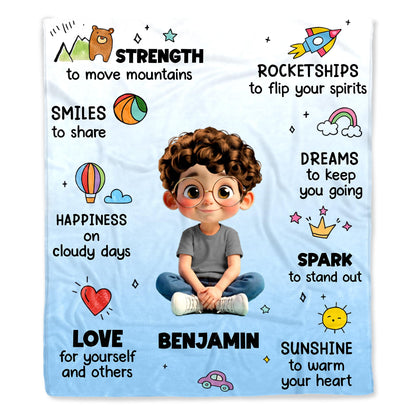 Strength To Move Mountains, Dreams To Keep You Going, Rocket, Sun