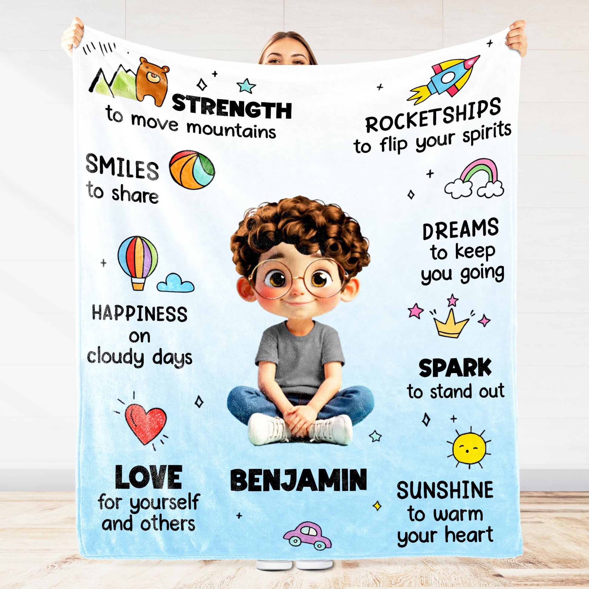 Strength To Move Mountains, Dreams To Keep You Going, Rocket, Sun