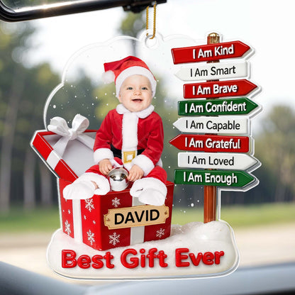 I Am Kind, I Am Smart, Baby's First Christmas Tree Ornament