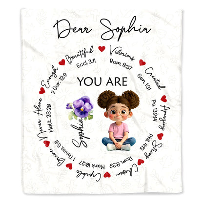 Dear [Custom Name], You Are Beautiful, Victorious, Created, Amazing