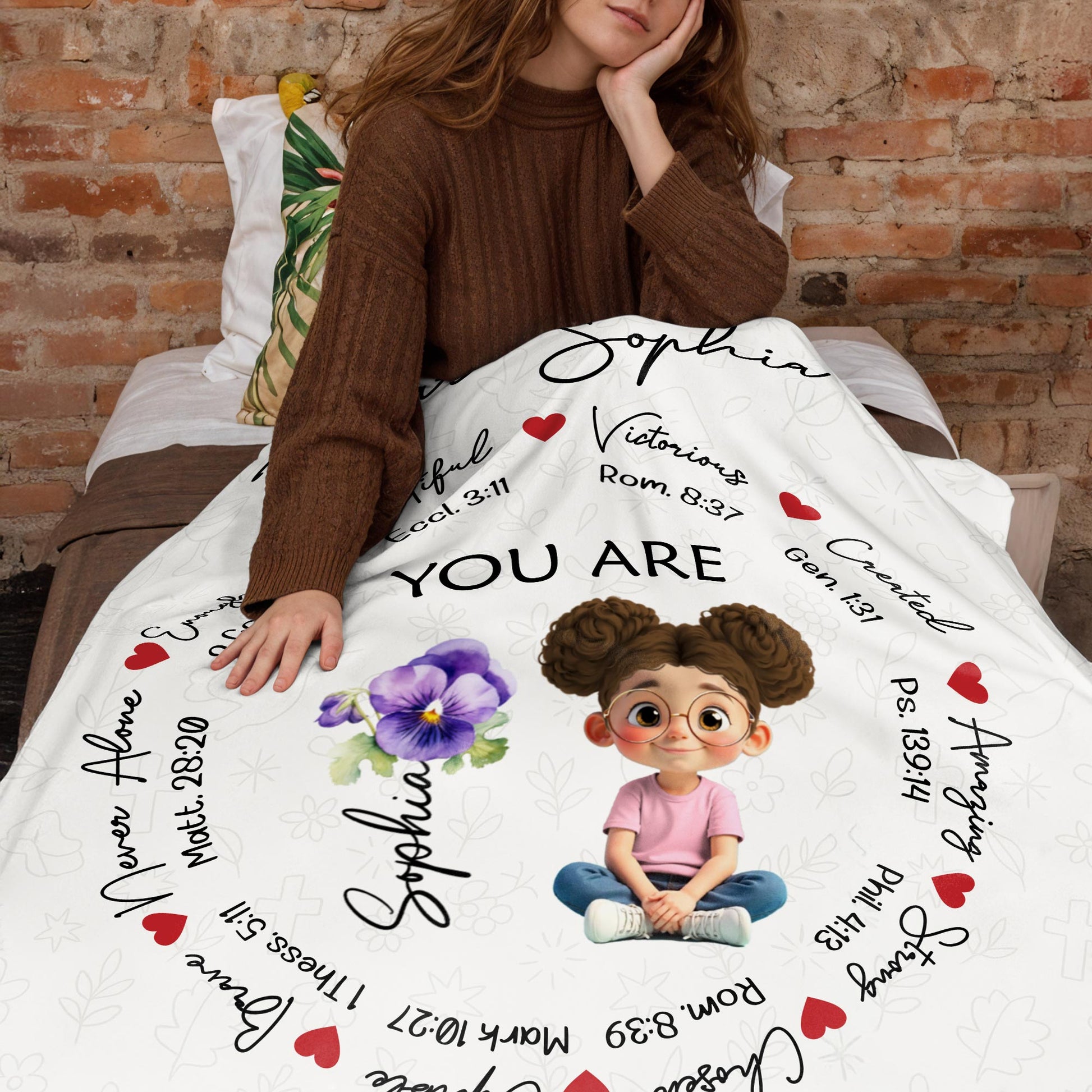 Dear [Custom Name], You Are Beautiful, Victorious, Created, Amazing