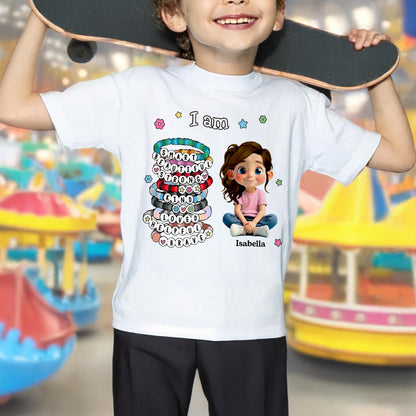 I Am Smart Beautiful Strong Inspirational Shirt For Girls