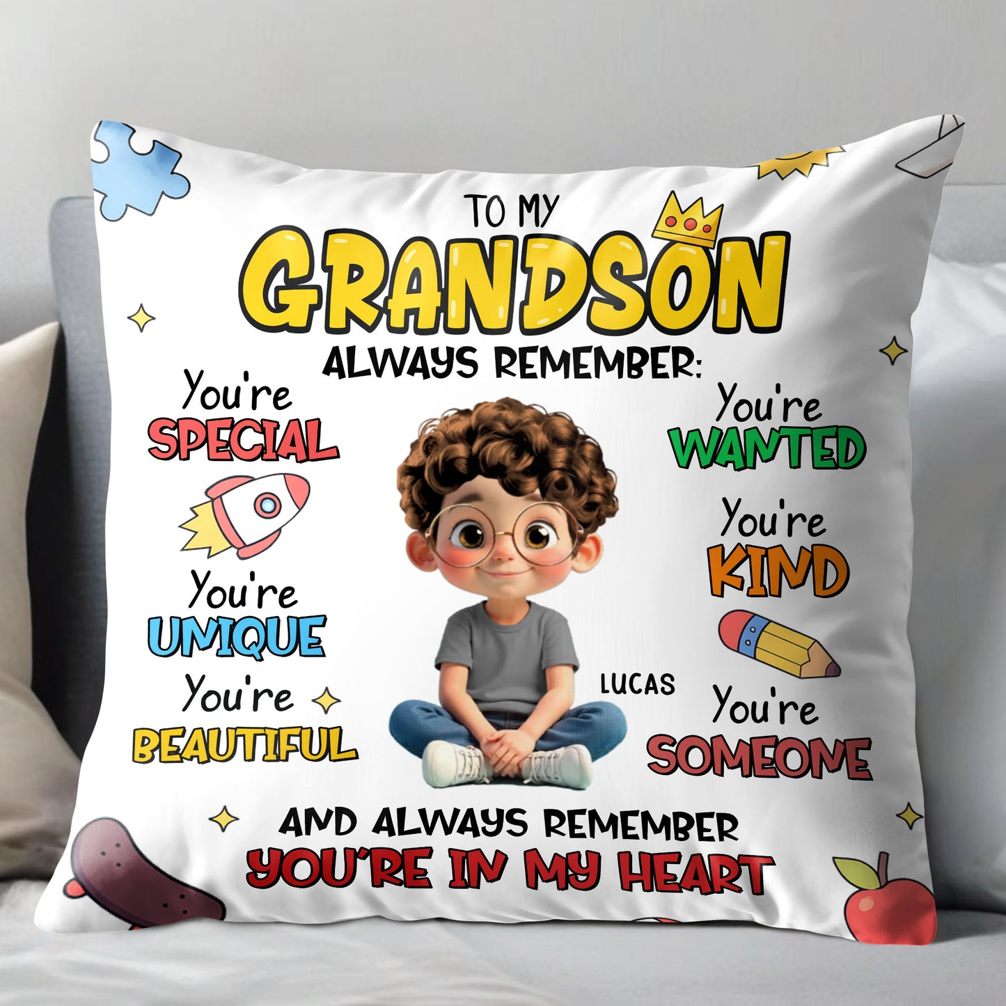 To My Granddaughter Always Remember You're Special