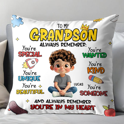 To My Granddaughter Always Remember You're Special