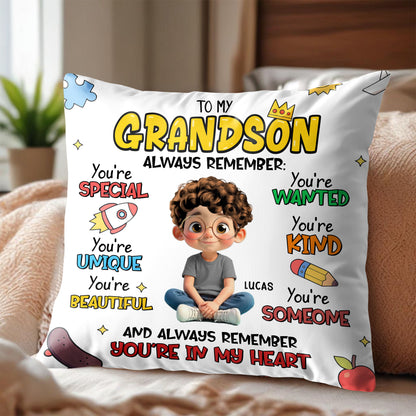 To My Granddaughter Always Remember You're Special