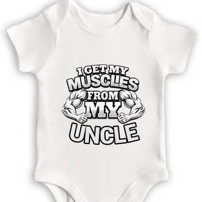 I Get My Muscles From My Uncle Biceps Graphic