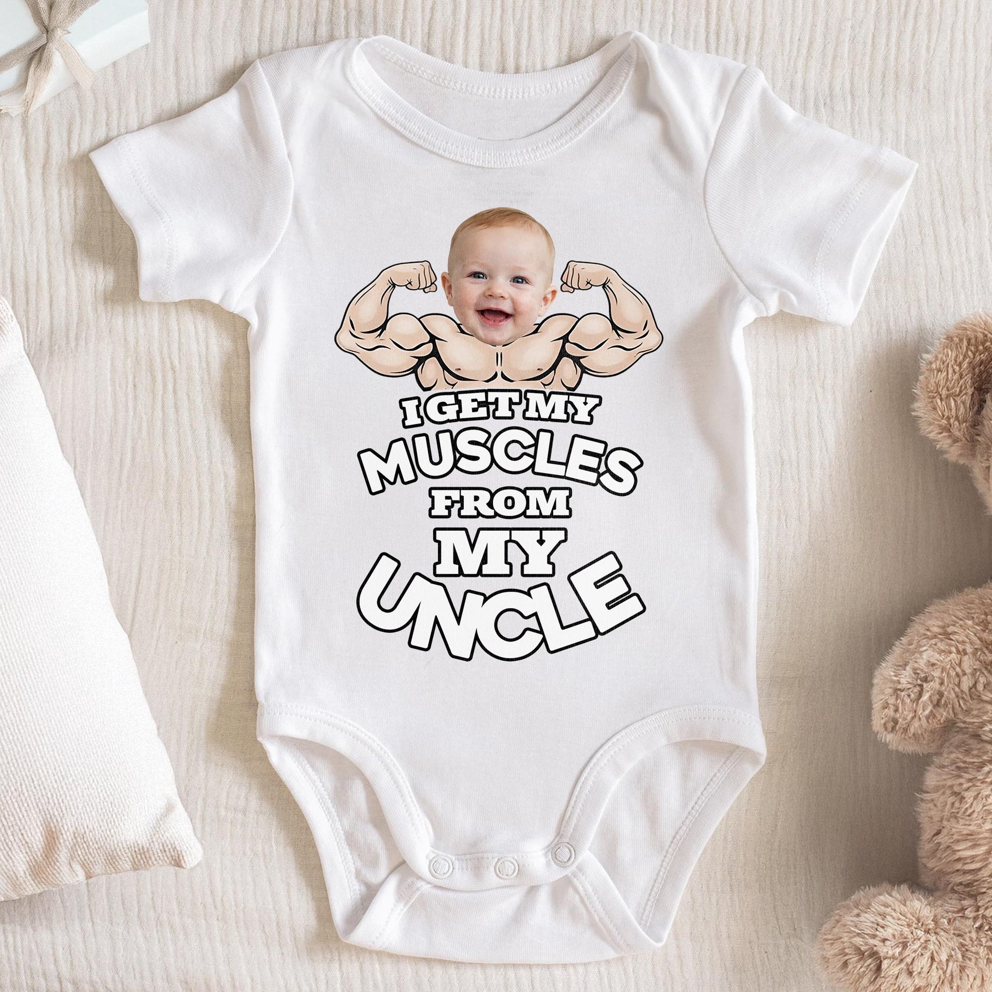 I Get My Muscles From My Uncle With Muscular Body Art