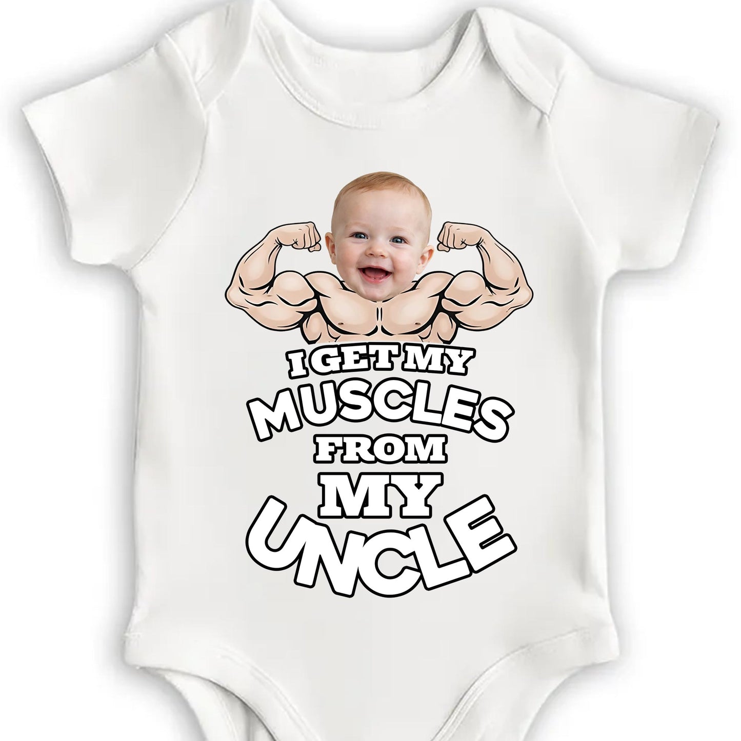 I Get My Muscles From My Uncle With Muscular Body Art