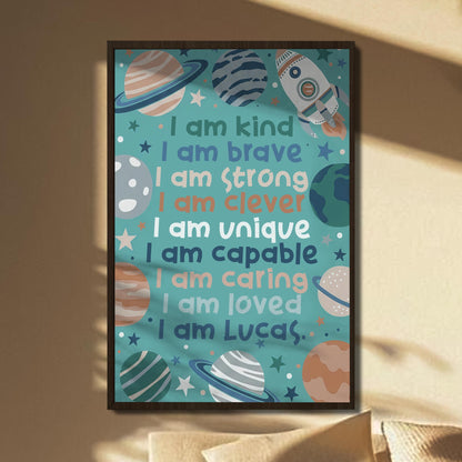 I Am Kind, I Am Brave, Space and Planetary Design