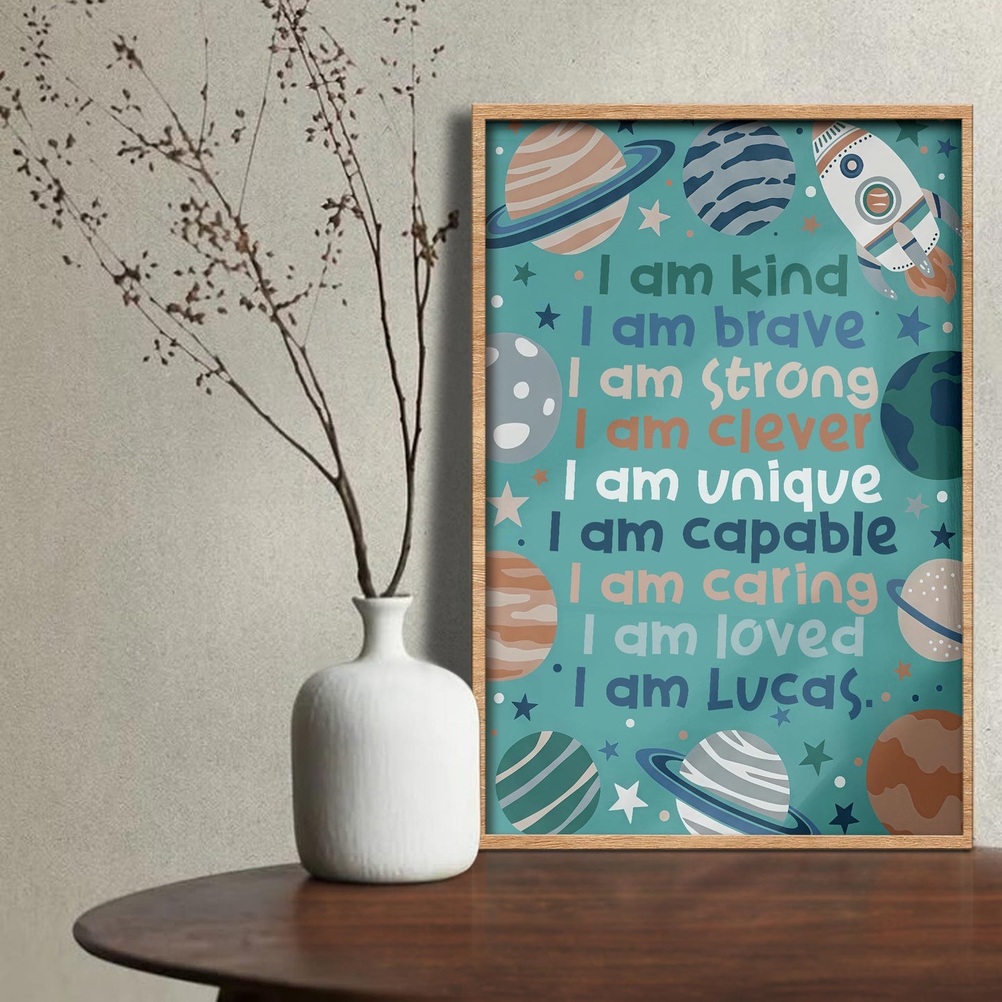 I Am Kind, I Am Brave, Space and Planetary Design