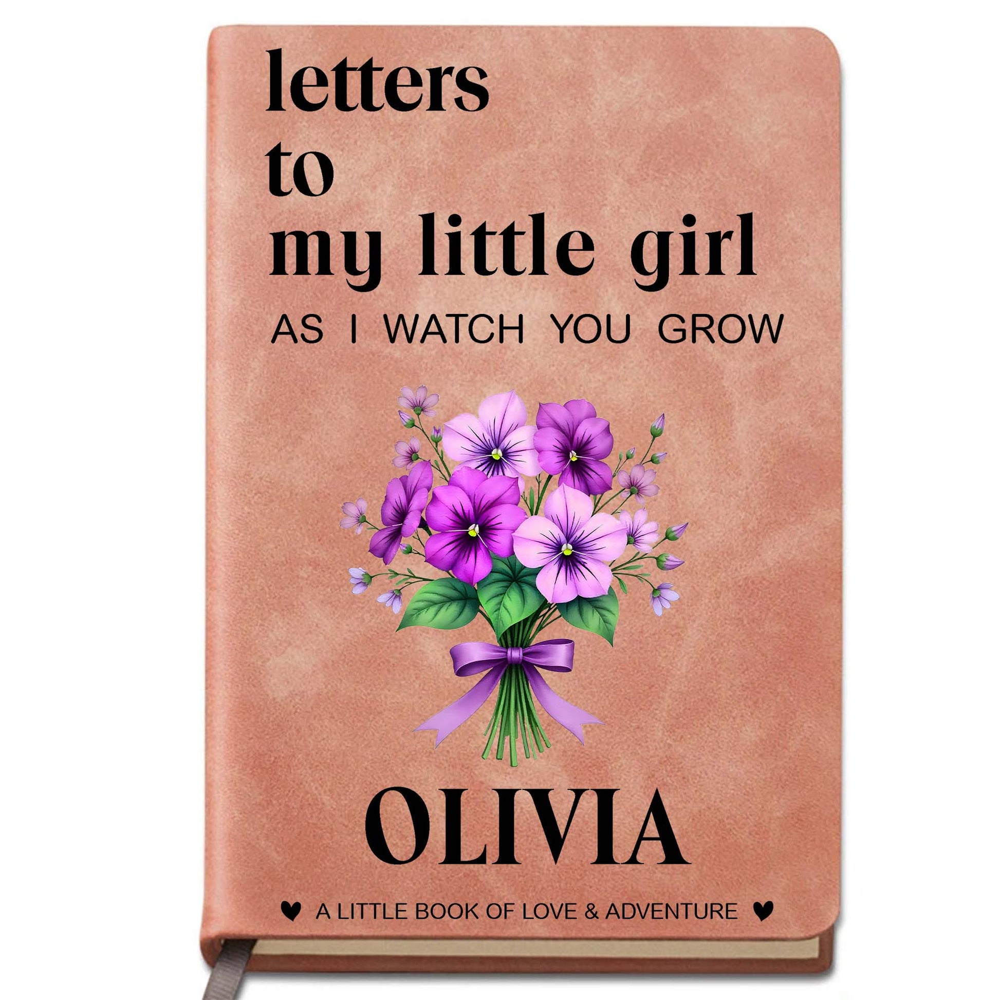 Letters To My Little Girl As I Watch You Grow Flower Bouquet