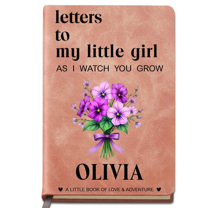 Letters To My Little Girl As I Watch You Grow Flower Bouquet