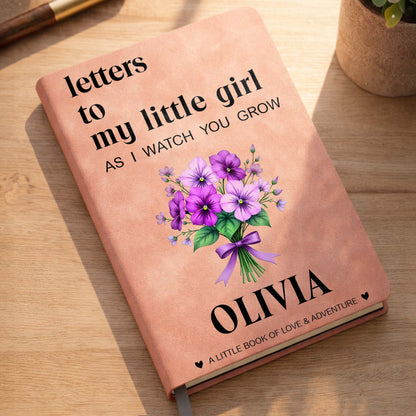 Letters To My Little Girl As I Watch You Grow Flower Bouquet