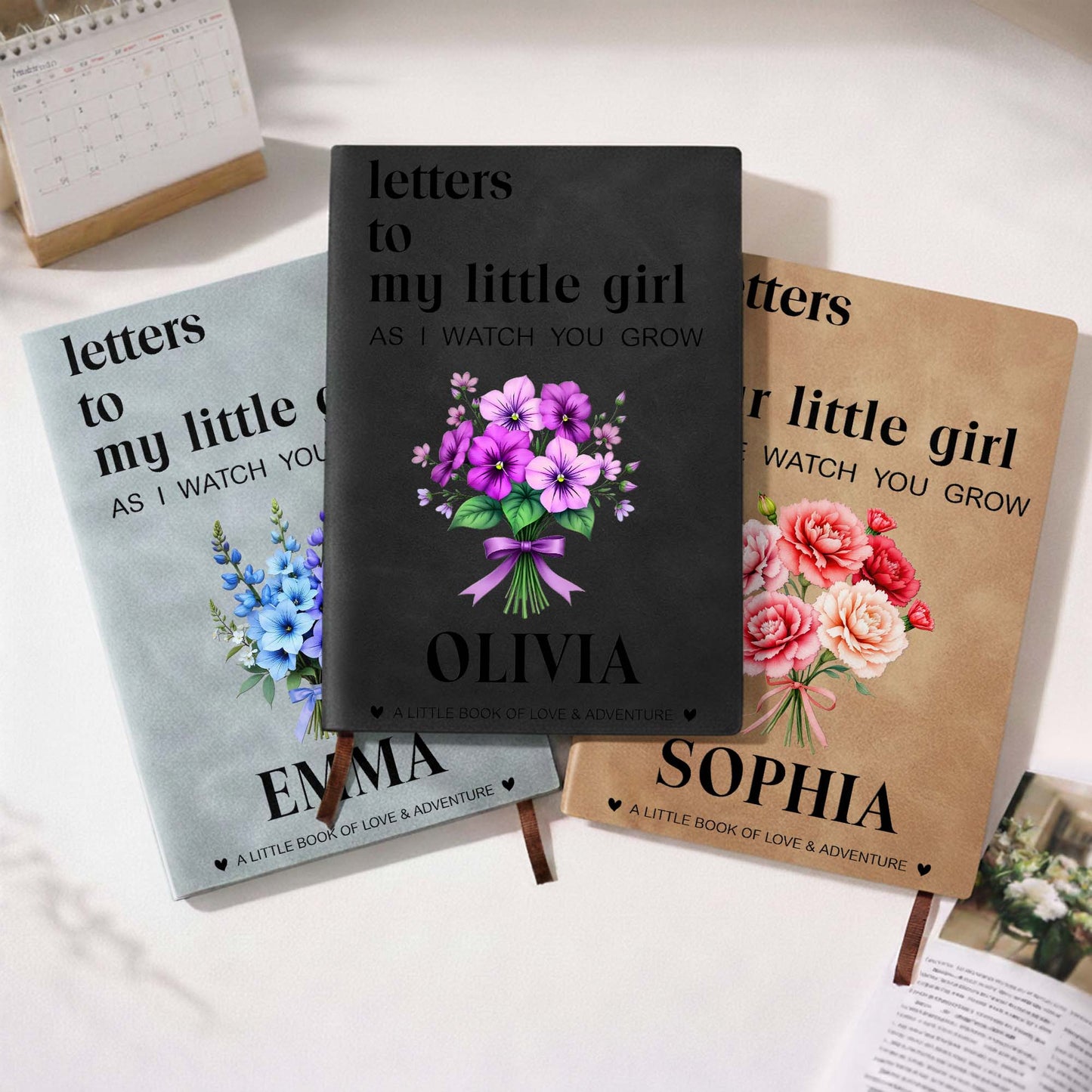 Letters To My Little Girl As I Watch You Grow Flower Bouquet