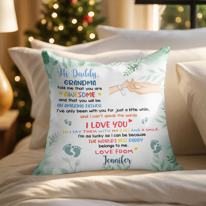 Hi Daddy, You Are Awesome, Amazing Father, Hands and Footprints