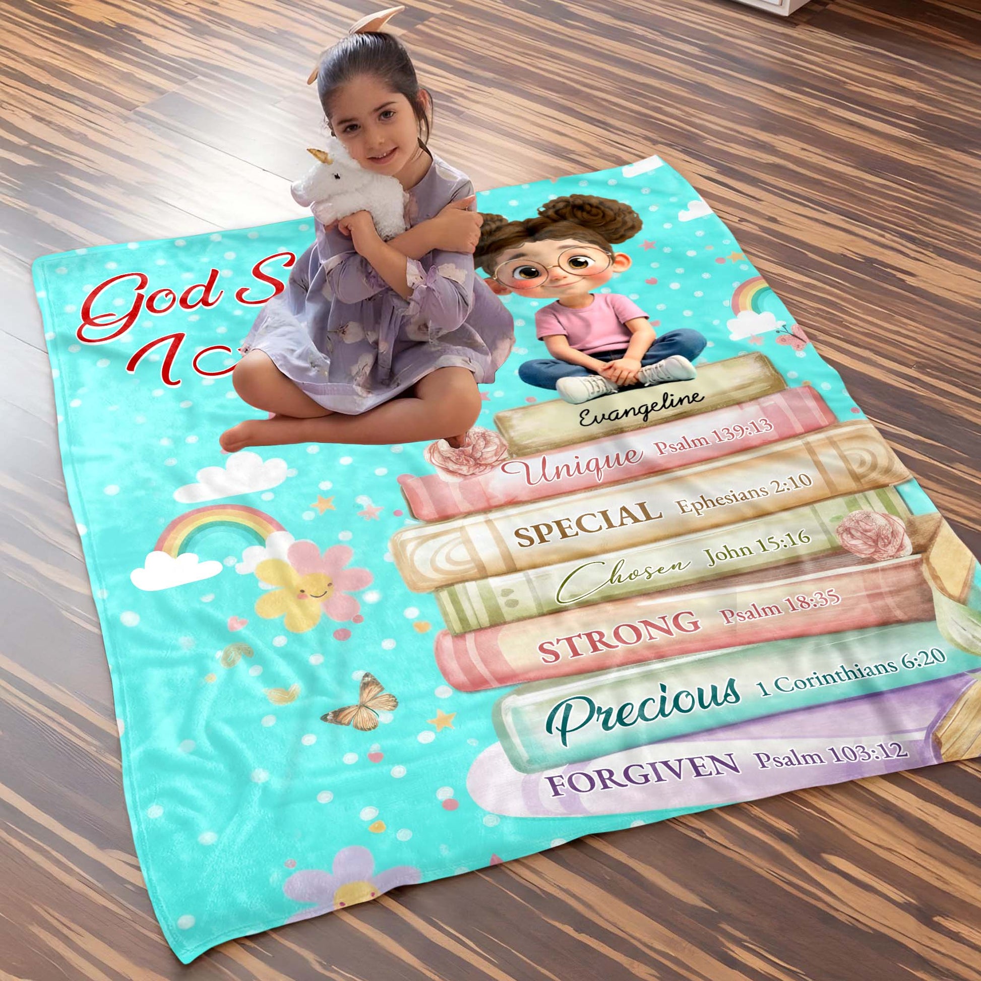 God Says I Am Unique, Special, Strong, Precious