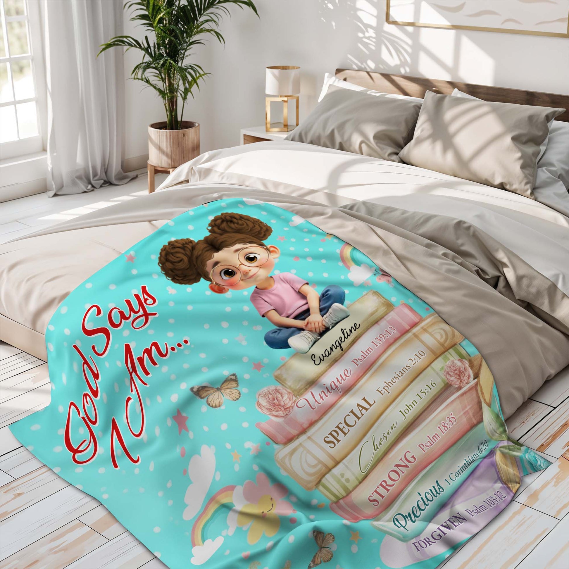 God Says I Am Unique, Special, Strong, Precious