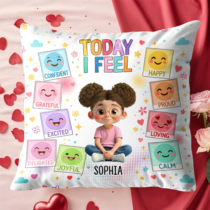 Today I Feel, Emoticons And Cute Animated Girl