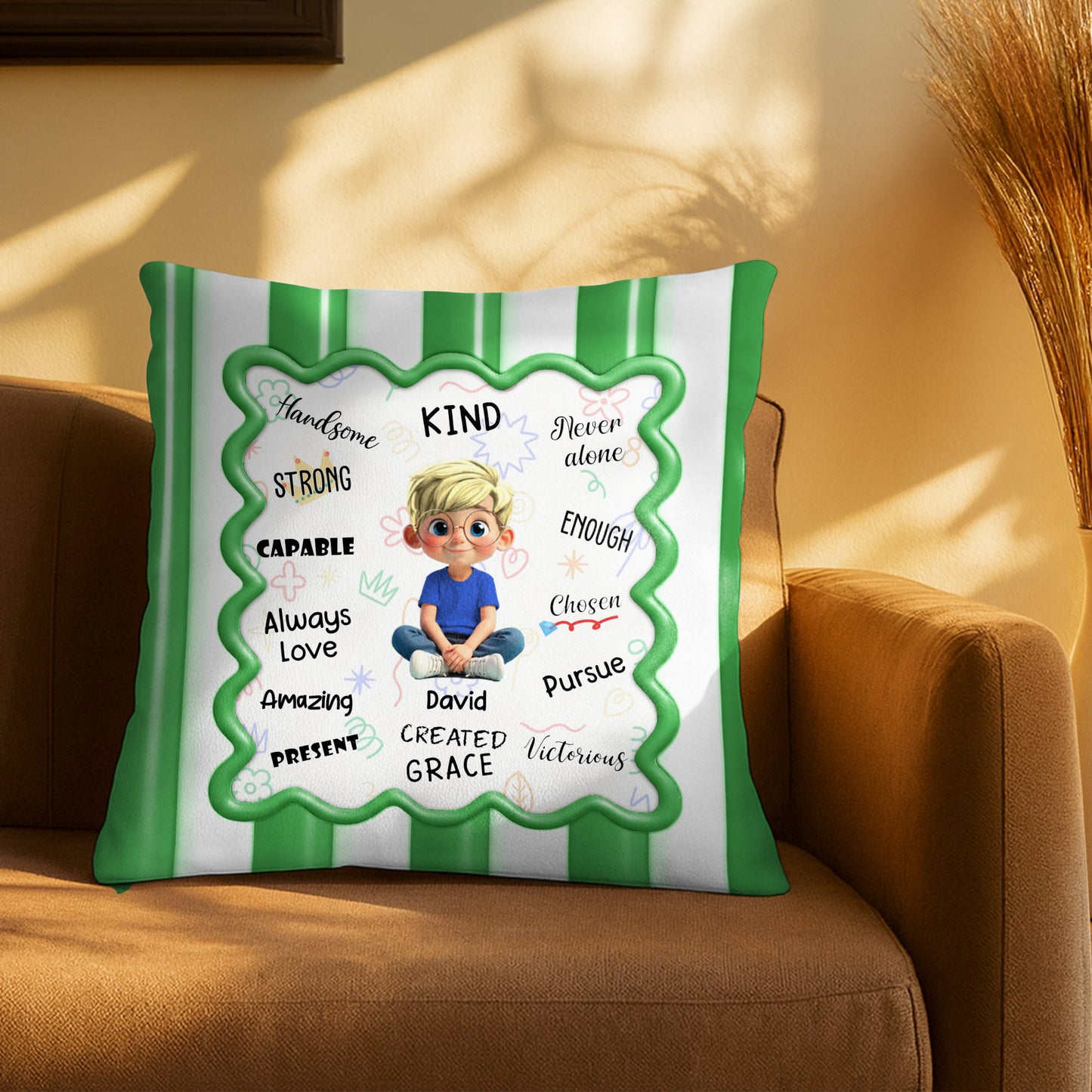 Beautiful Kind Strong Capable Always Love Amazing Pillow