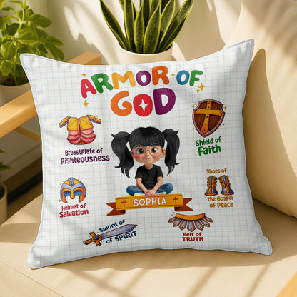 Armor Of God Shield Of Faith Pillow