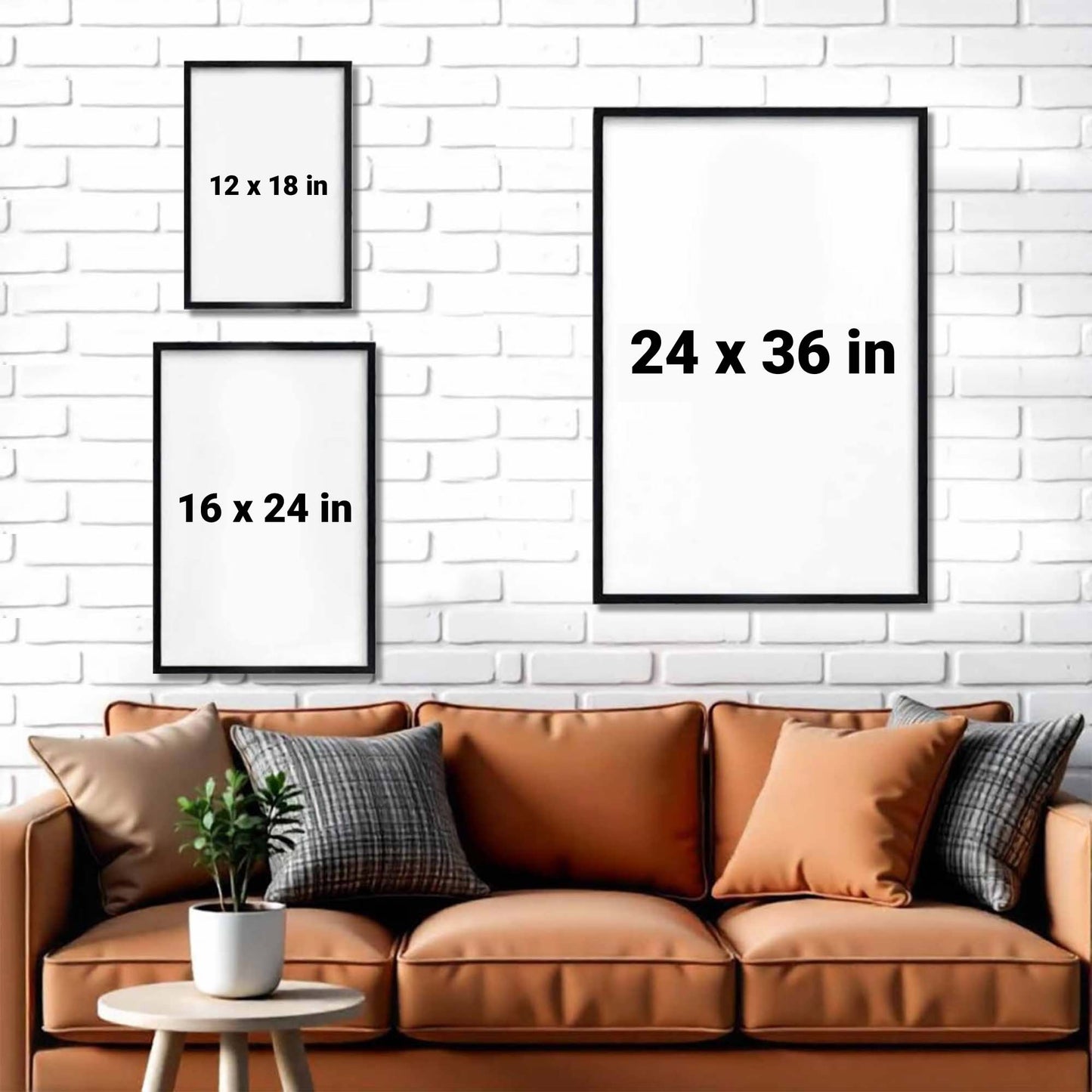 I Am Kind Brave Loved Affirmations And Little Girl Design - Personalized Custom Vertical Poster - KID824_VPOS