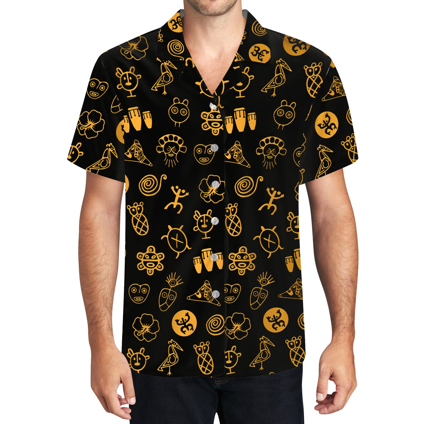 Claro Que Soy Boricua - Personalized Custom Unisex Hawaiian Shirt - LA002_HW