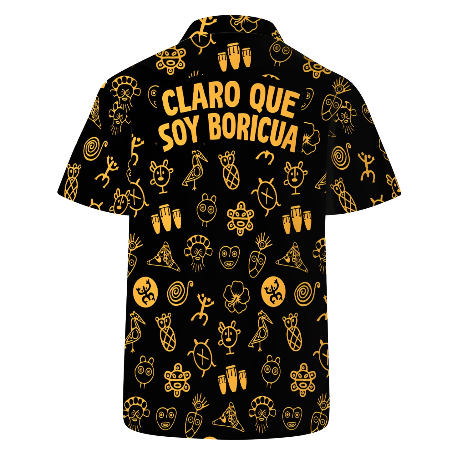 Claro Que Soy Boricua - Personalized Custom Unisex Hawaiian Shirt - LA002_HW