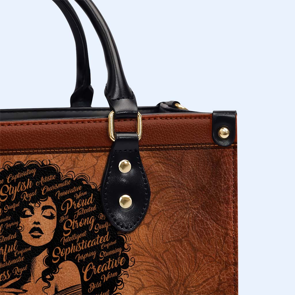 Inside The Latin Girl - Personalized Custom Leather Handbag - LA035_HB